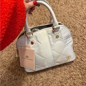 Oliver Thomas Quilted Mini Bag in light blue